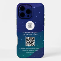 DIY-Gradienten-Geschäftslogo-QR-Code-iPhone-Hülle