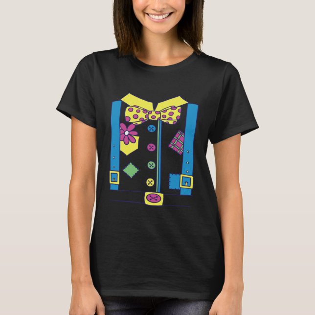 DIY Halloween Circus Clown Kids Adults T-Shirt (Vorderseite)