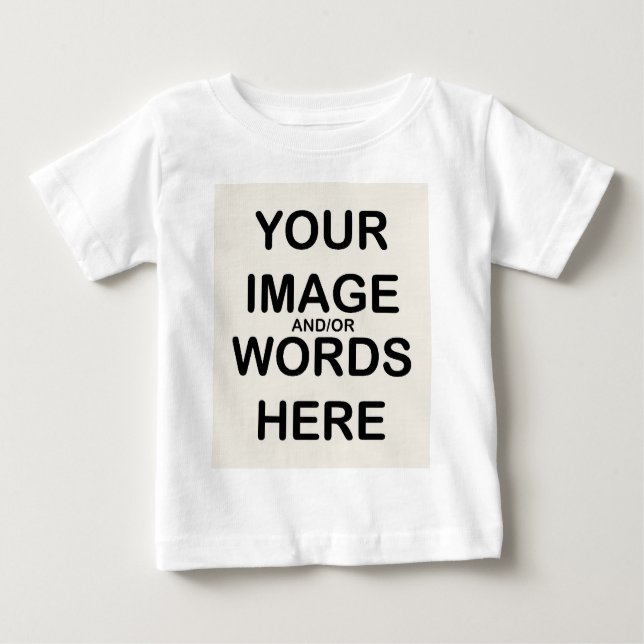 DIY - Hemd (Vorderseite und/oder Rückseite drucken Baby T-shirt (Vorderseite)