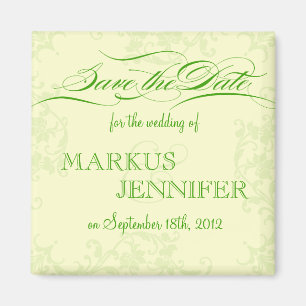 DIY Irish Wedding Save the Date Magnet