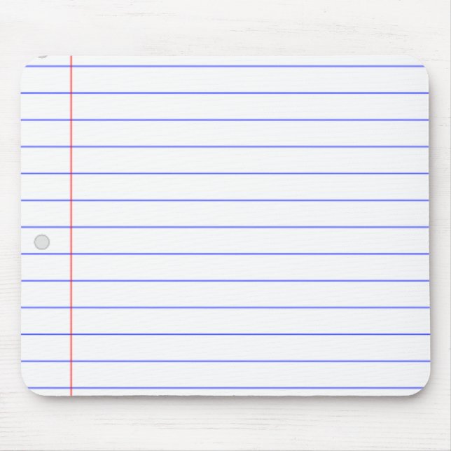 DIY KUNDENSPEZIFISCHER NOTIZBUCH-PAPIER-BLOCK MIT MOUSEPAD (Vorne)