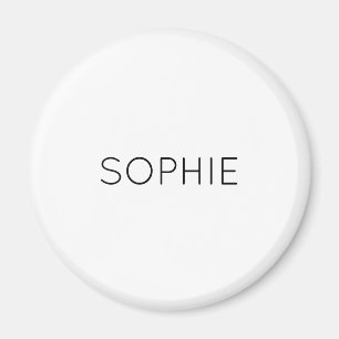 DIY Magnet   Benutzerdefinierter Text, Farbe, Name