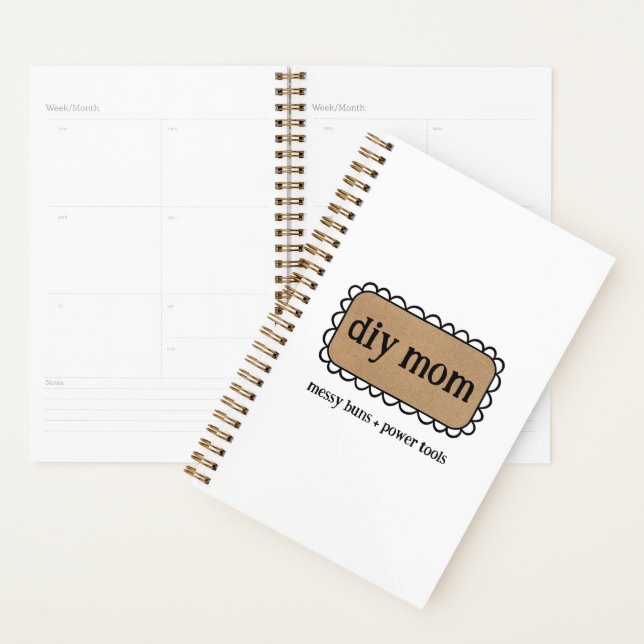 DIY Mama Wochen- und Monatsplaner Notizbuch Planer (Anzeige)
