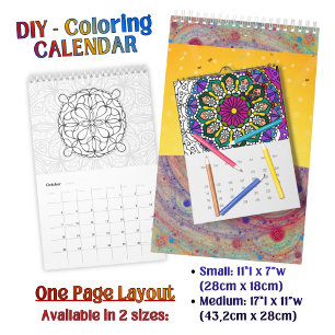 DIY-Mandalas Vorlagen zum Ausmalen  Kalender