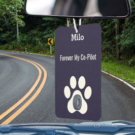 DIY Modern Cute Funny Pet Dog Dad Paw Minimalist  Autolufterfrischer