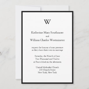 DIY Modern Wedding Einladungen