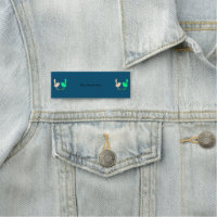 DIY-Nachricht: Rosa und grüne Vögel küssen auf Zwe