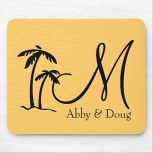 DIY Palm Tree Ziellogo Mousepad