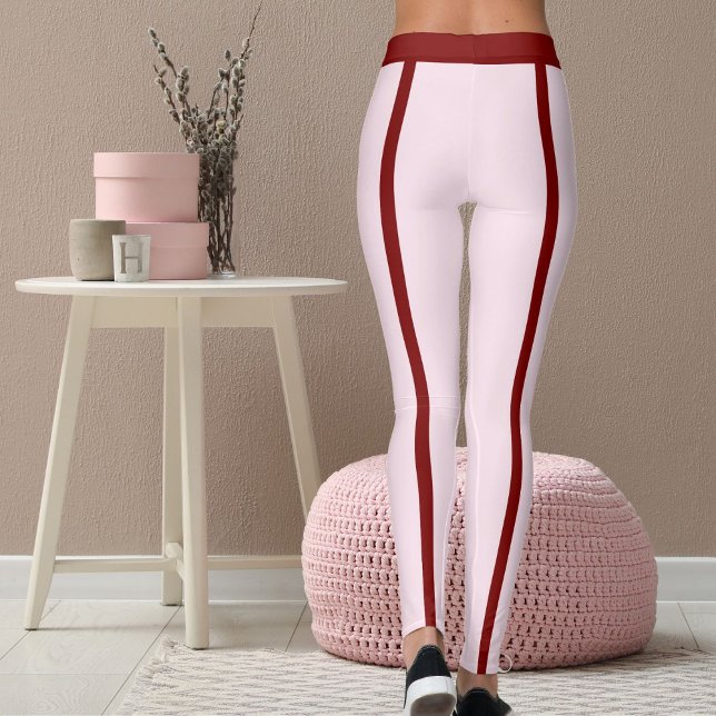 DIY Pet Lover Cat Mom BFF Pink Red Valentine's Day Leggings (Von Creator hochgeladen)