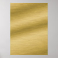 DIY-Poster mit gebürstetem Gold-Hintergrund Art