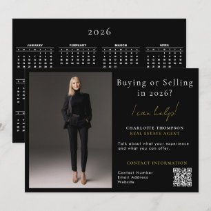 DIY Realtor Kaufen Verkauf von Real Anwesen Foto 2 Feiertagskarte