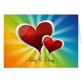 diy Regenbogenherzen