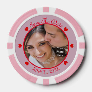 DIY - SAVE THE DATE / POKERCHIPS