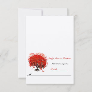 DIY-Score- und Falttisch-Karten für die Hochzeit Einladung