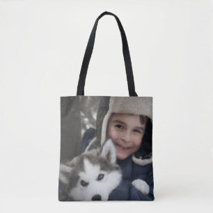 DIY Tote Bag Benutzerdefiniertes Foto, Logo oder