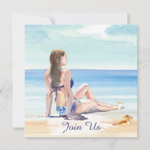 *~* DIY Tropische AR29 Strandparty für JEDES Ereig Einladung