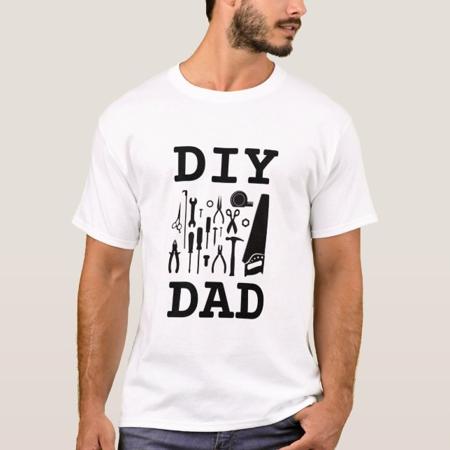 DIY Vater - Master of Zuhause Projects T-Shirt (Vorderseite)