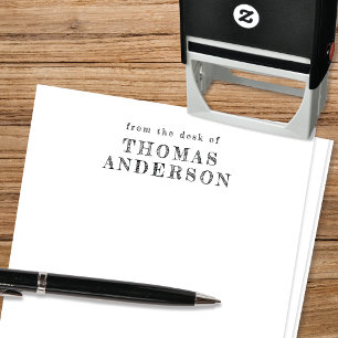 DIY Vintag Personal Stationery Selbstfarbige Brief Permastempel