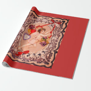 DIY VINTAG VALENTINE Wrapping Paper Geschenkpapier