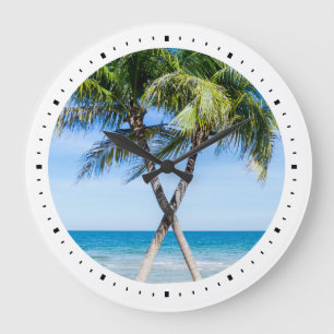 DIY-Vorlage für personalisiertes rundes Foto Große Wanduhr