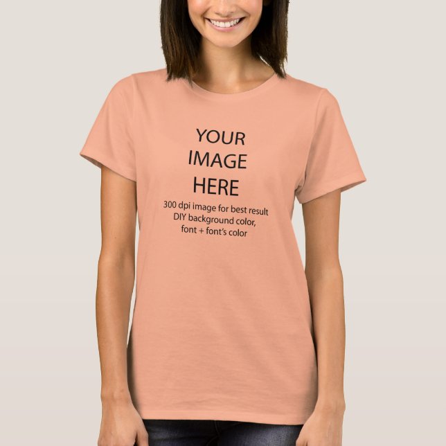 DIY Women's Bella T-Shirt (Vorderseite)