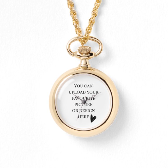 DIY, Women's Wraparound Gold Armbanduhr (Vorderseite)