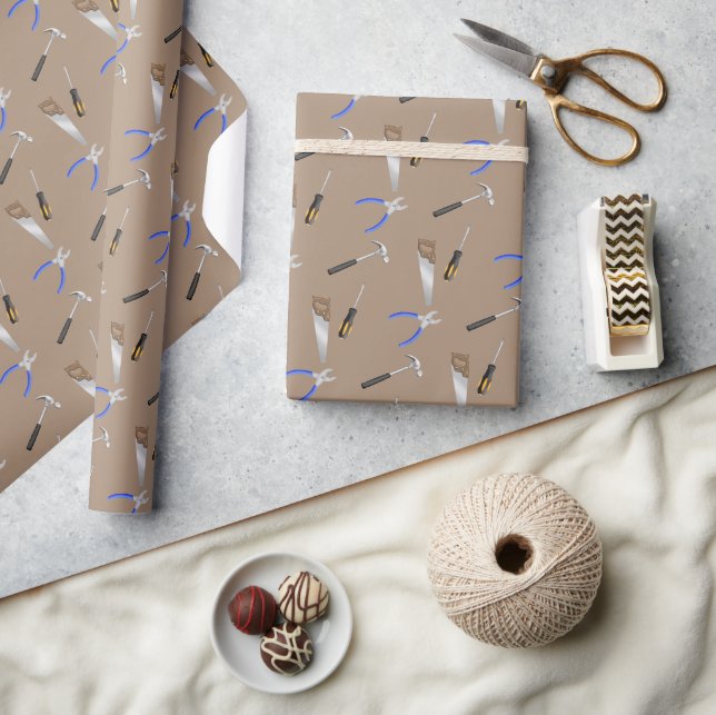 DIY Work Tools Geschenkpapier (Kunsthandwerk)