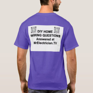 DIY ZUHAUSE WIRING FRAGEN Herr Electrician T - Shi T-Shirt