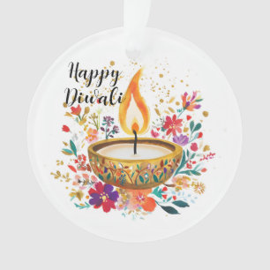Diya of Devotion Ornament