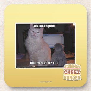 Diz mai squidz getränkeuntersetzer