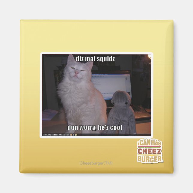 Diz mai squidz magnet (Vorne)