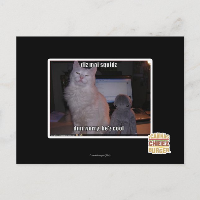 Diz mai squidz postkarte (Vorderseite)