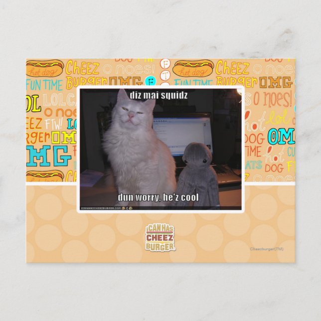 Diz mai squidz postkarte (Vorderseite)