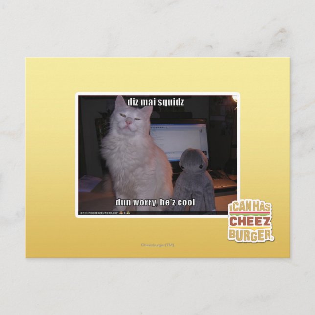 Diz mai squidz postkarte (Vorderseite)