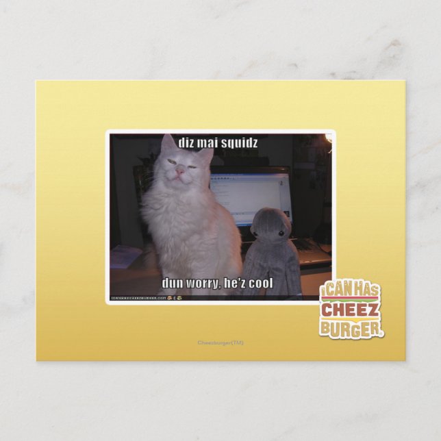 Diz mai squidz postkarte (Vorderseite)