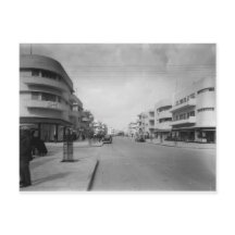 Dizengoff Street in Tel Aviv in den 1930er Jahren