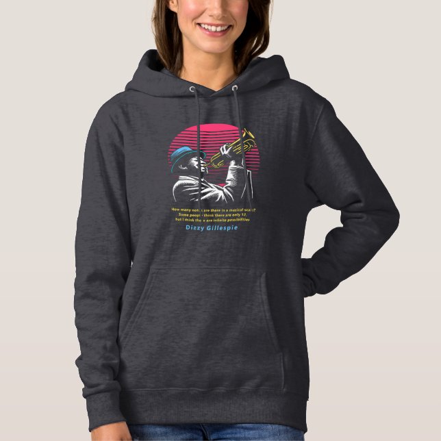 Dizzy Gillespie Hoodie (Vorderseite)