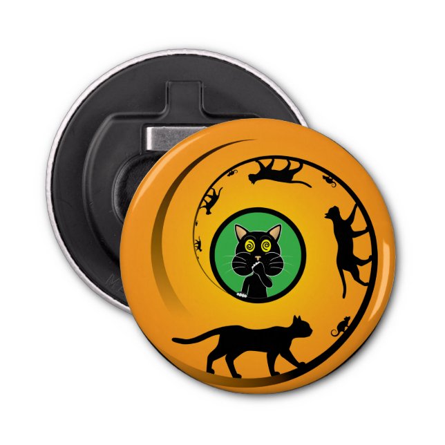 Dizzy Wheel Flaschenöffner (Vorderseite)