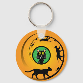 Dizzy Wheel Schlüsselanhänger