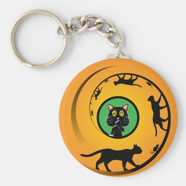 Dizzy Wheel Schlüsselanhänger (Vorne)