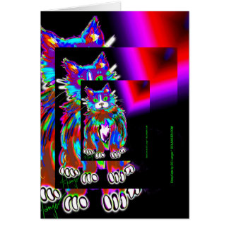 DizzyCats Karten, das verrückte psychische DizzyC