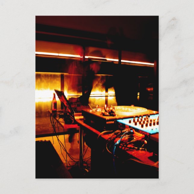 DJ 1 POSTKARTE (Vorderseite)