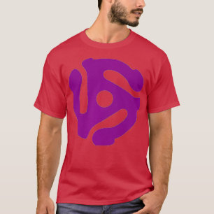 DJ 45 RPM Adapter Plattenspieler Schallplatte Viny T-Shirt