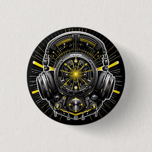 DJ Abzeichen Button