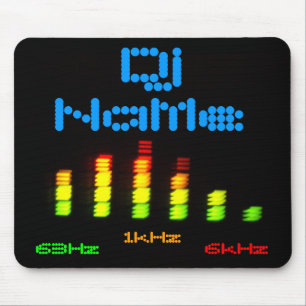 DJ addieren Ihr kundenspezifisches Mousepad