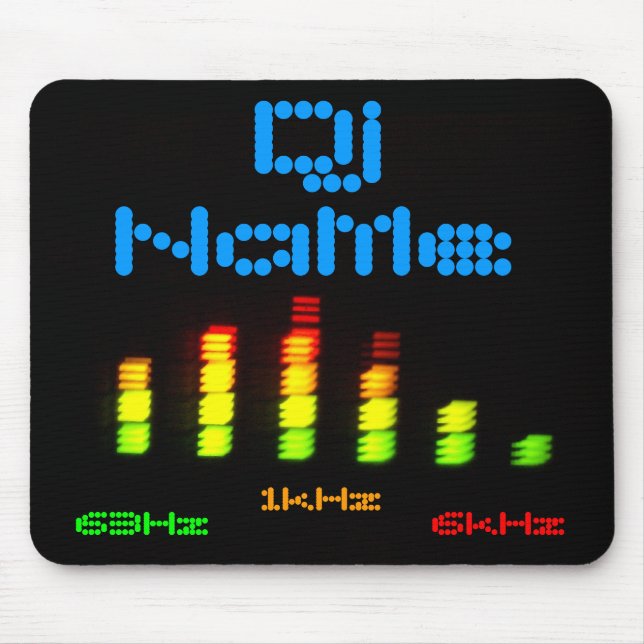 DJ addieren Ihr kundenspezifisches Mousepad (Vorne)