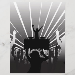 dj-alb-negru-cu-fete flyer