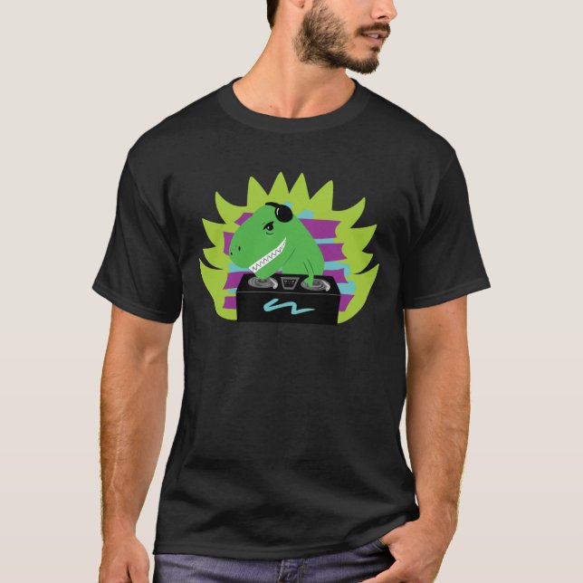 Dj-asaurus Rex T - Shirt (Vorderseite)
