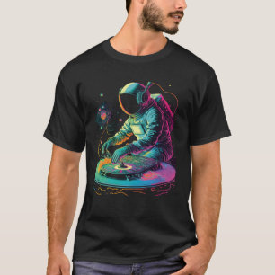 DJ Astronaut für Männer Frauen und Jugendliche Wel T-Shirt