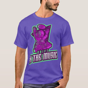 DJ Astronaut Techno Electronic House Dance Musik T-Shirt